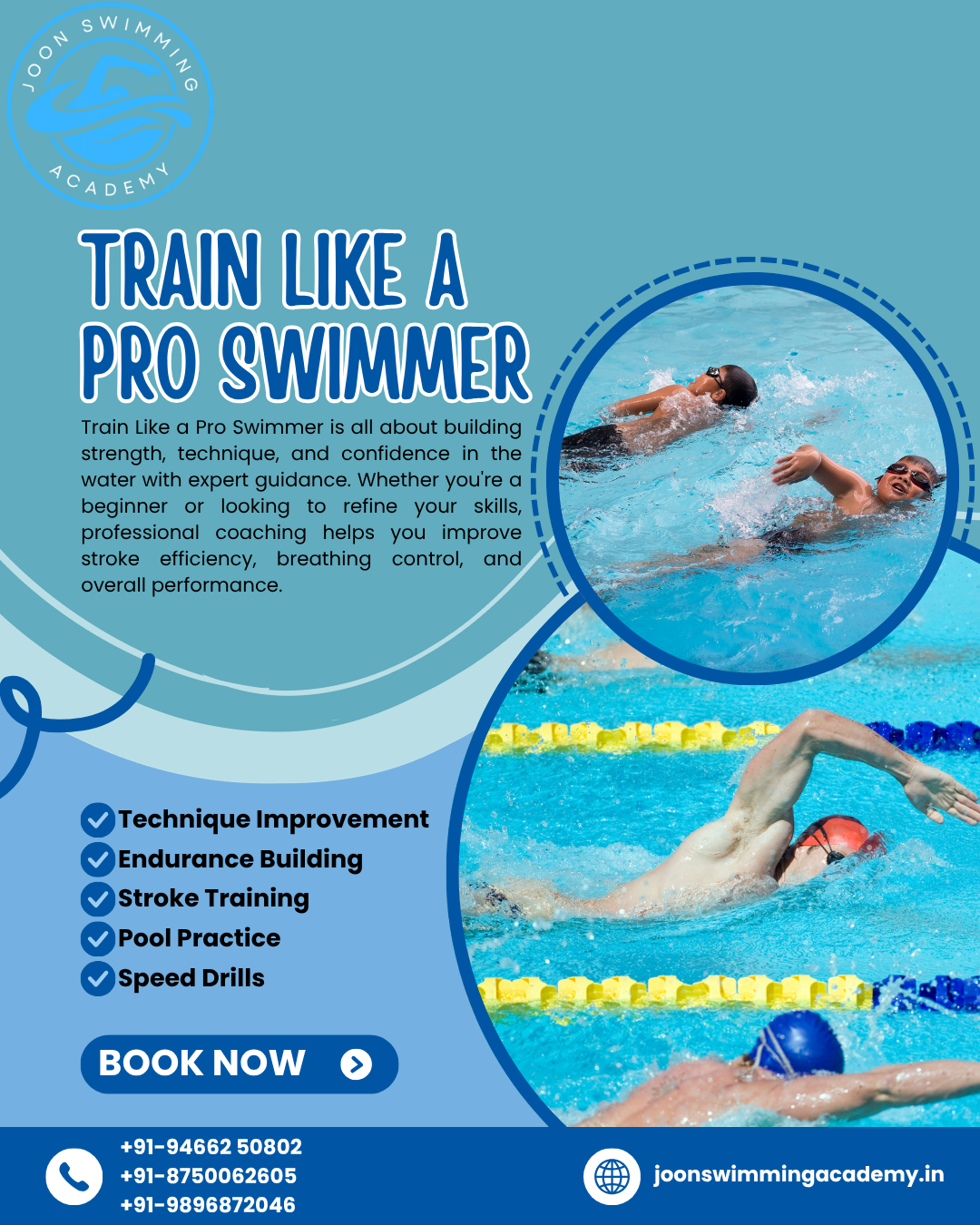 Best Swimming Academy in Rohini